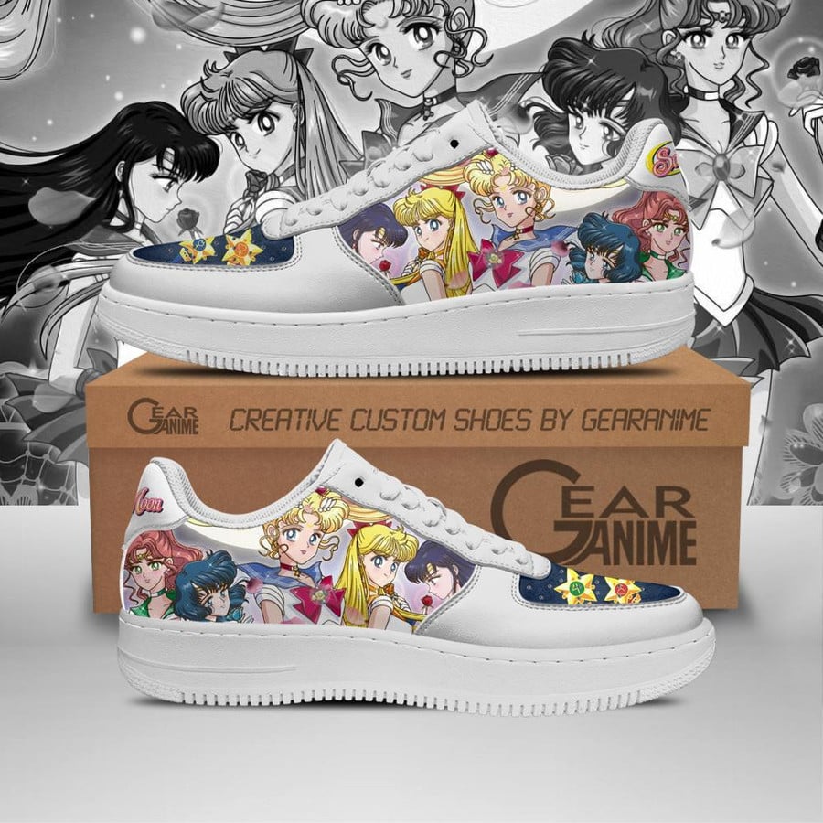 Sailor Moon Shoes - סניקרס לוחמות הסיילור איירפורס - סיילור מון