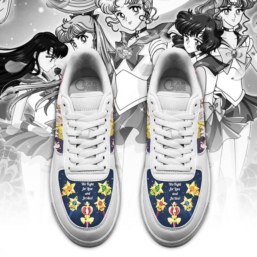 Sailor Moon Shoes - סניקרס לוחמות הסיילור איירפורס - סיילור מון