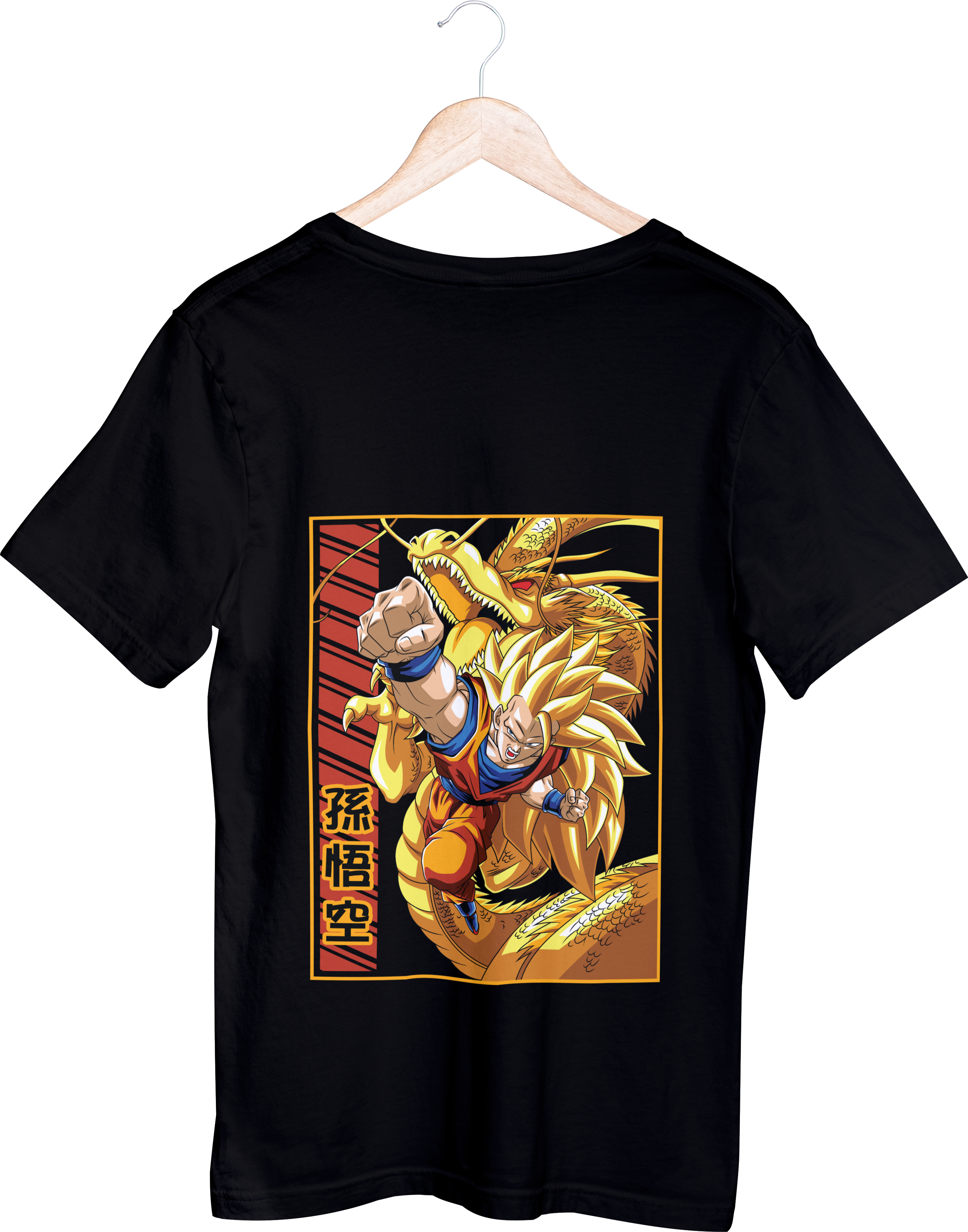Dragon Ball Tops - חולצה גוקו סופר סאיה 3 - דרגון בול