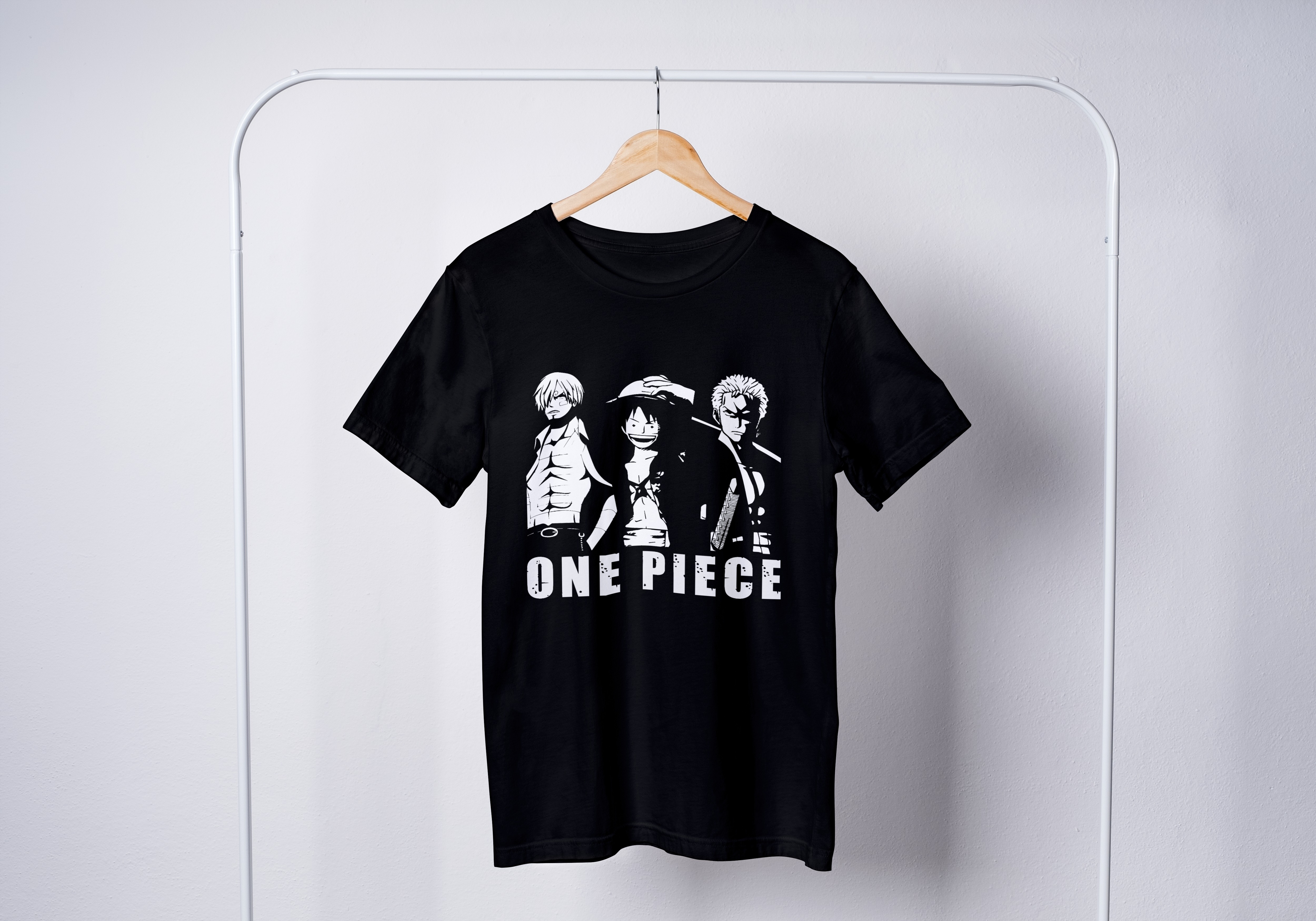 One Piece Tops - חולצה לופי זורו סנג'י - וואן פיס