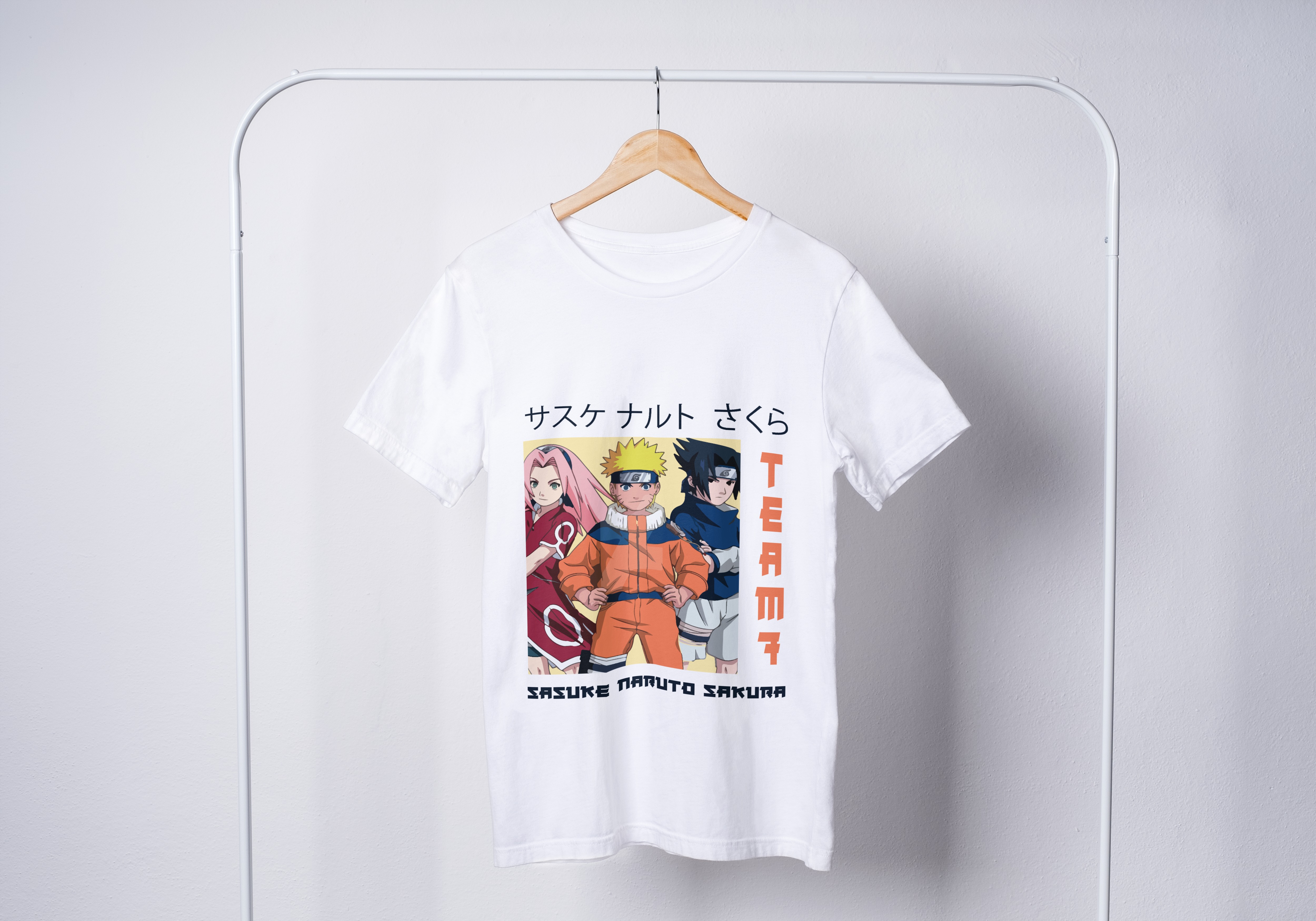 Naruto Tops - חולצה צוות שבע צעירים - נארוטו