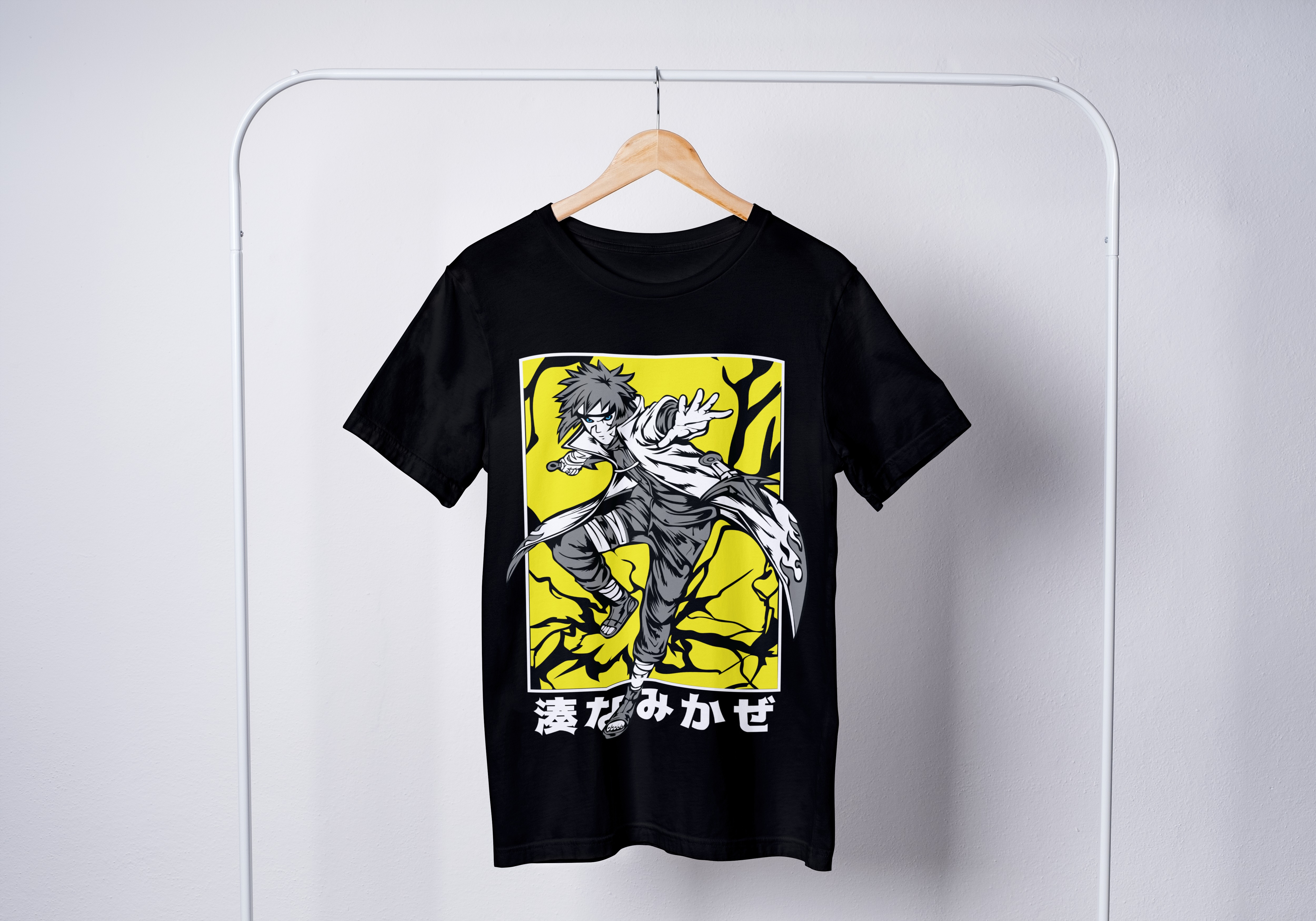 Naruto Tops - חולצה מינאטו מנגה - נארוטו