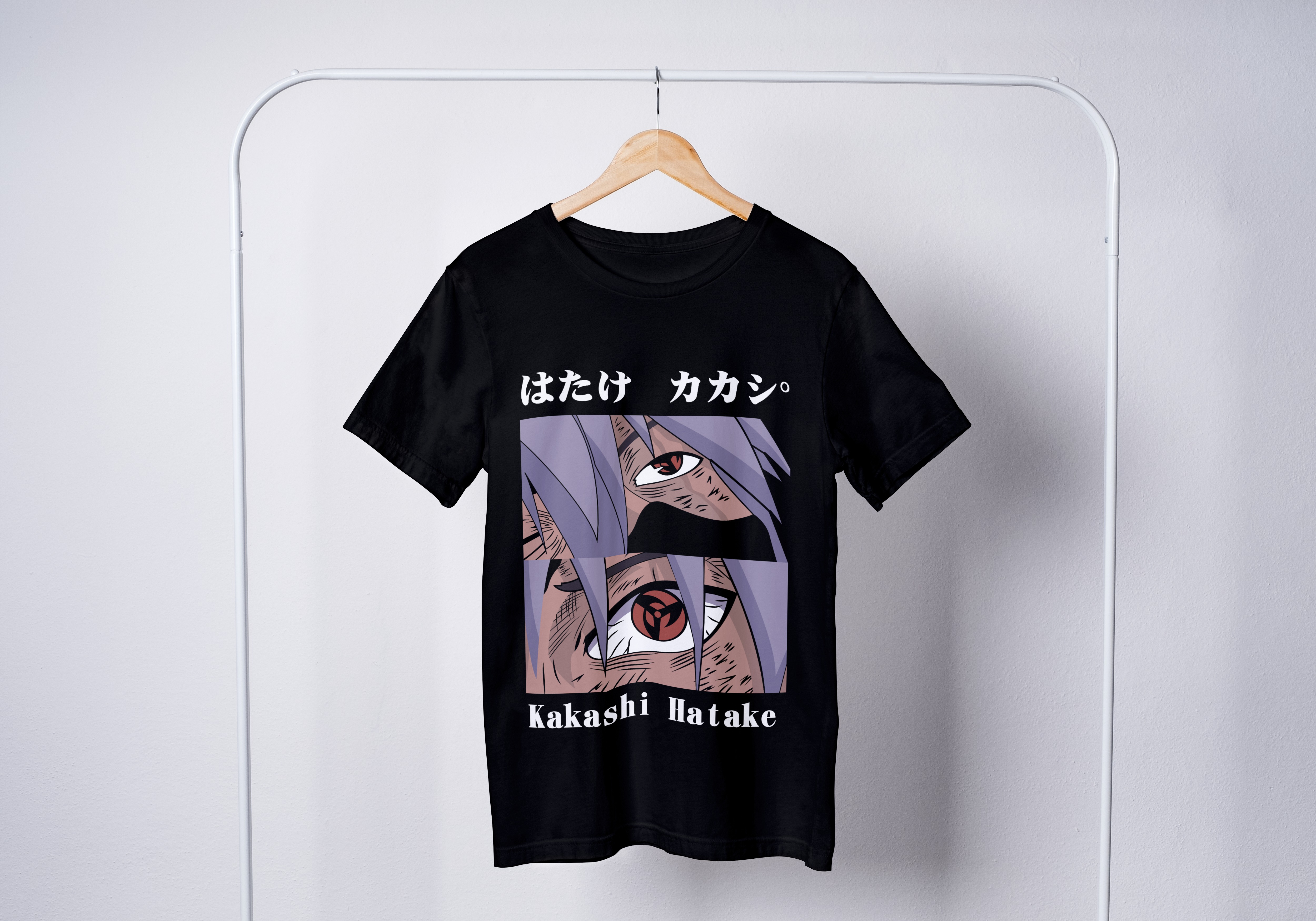 Naruto Tops - חולצה קאקאשי גוסס - נארוטו