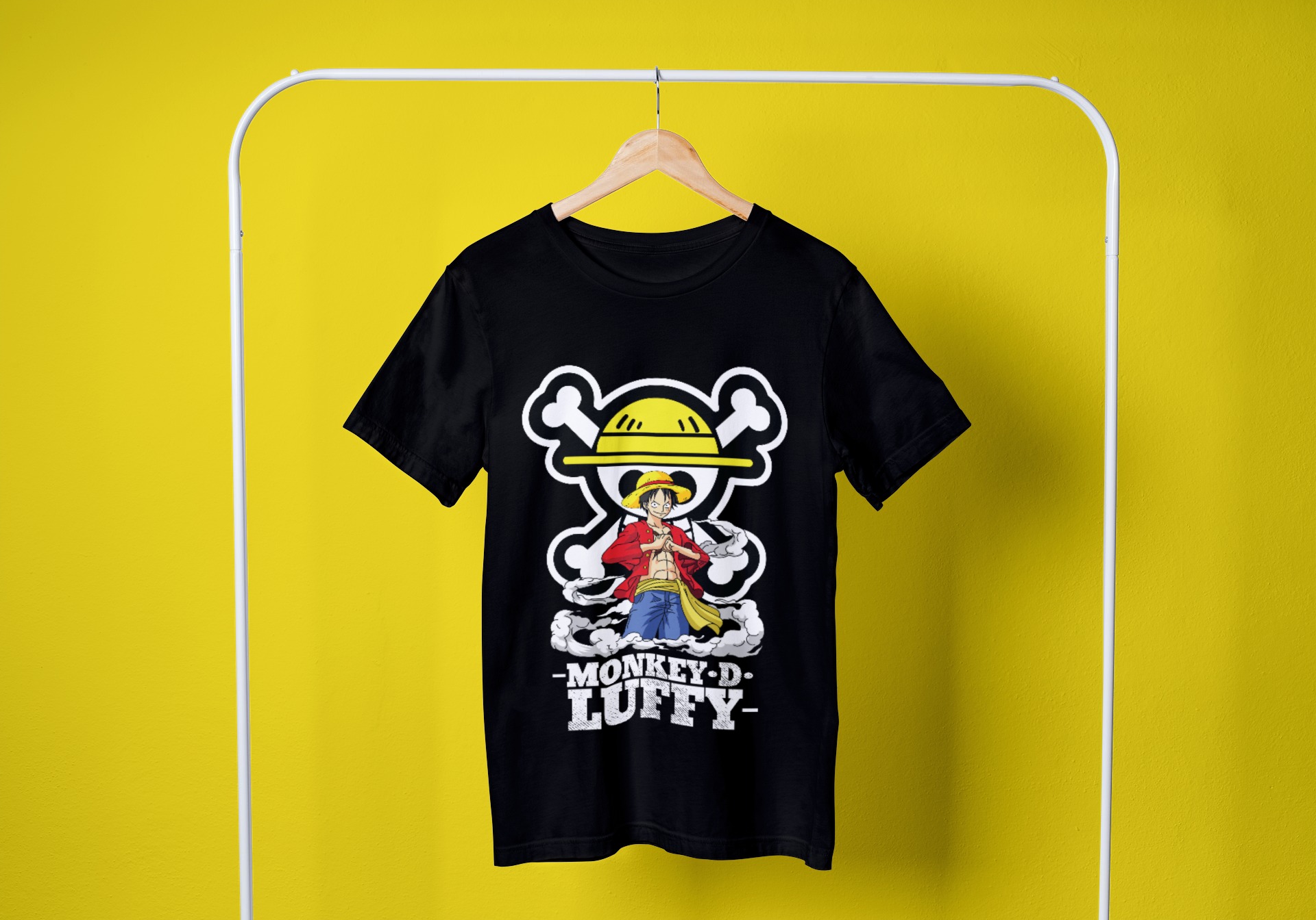 One Piece Tops - חולצה לופי עננים - וואן פיס